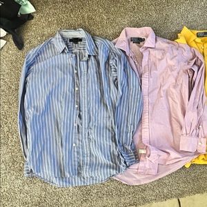 Tommy Hilfiger and Ralph Lauren Dress Shirts